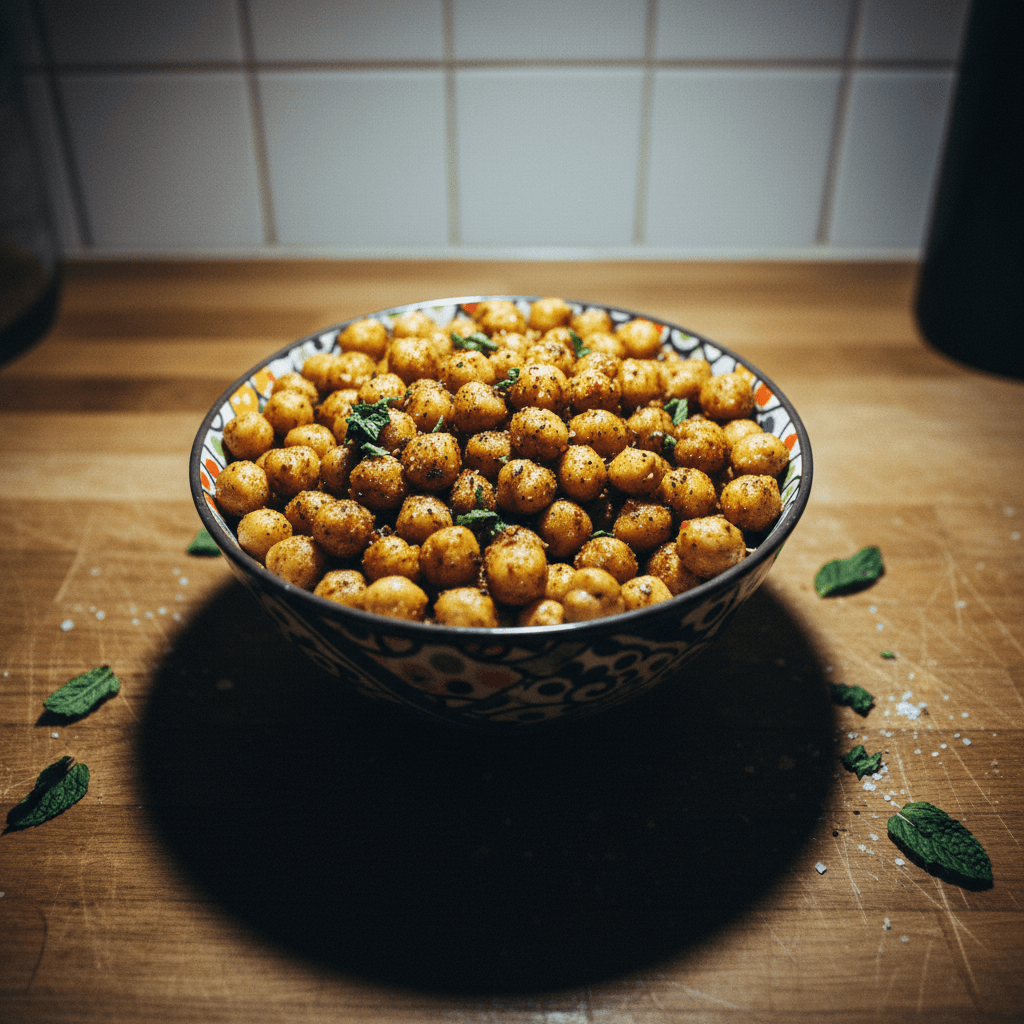 Crispy Chickpeas / Chana