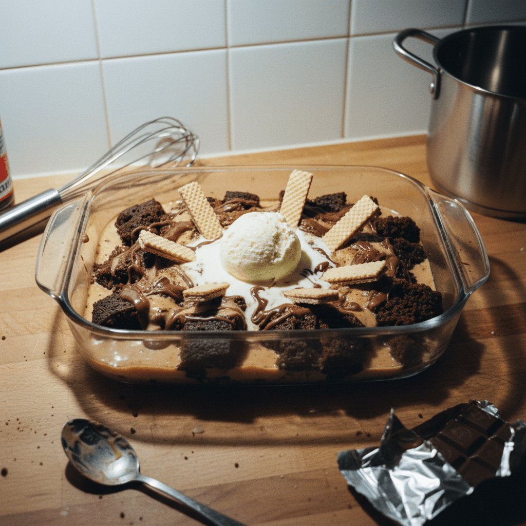 كيك الشوكولاتة الساخنة