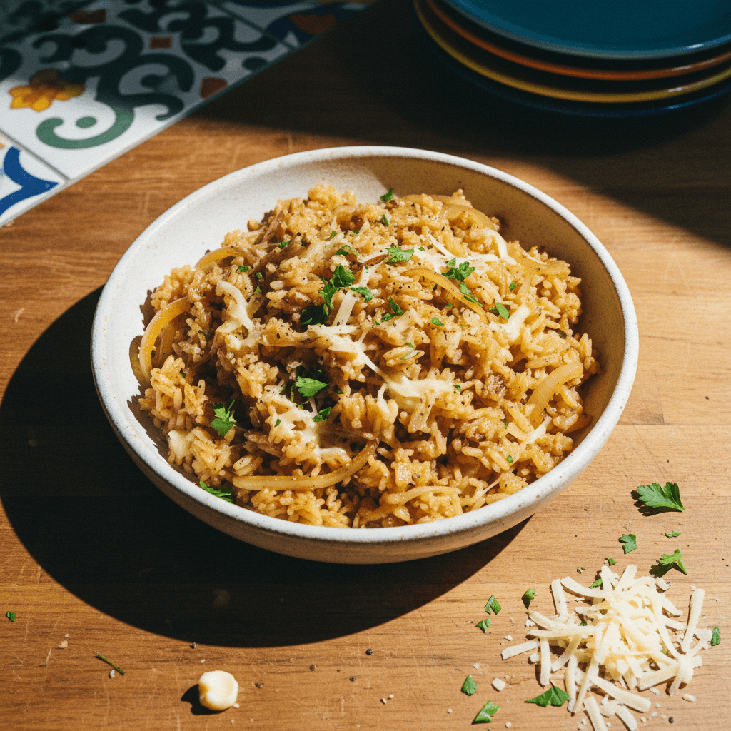 French Onion Butter Fried Rice