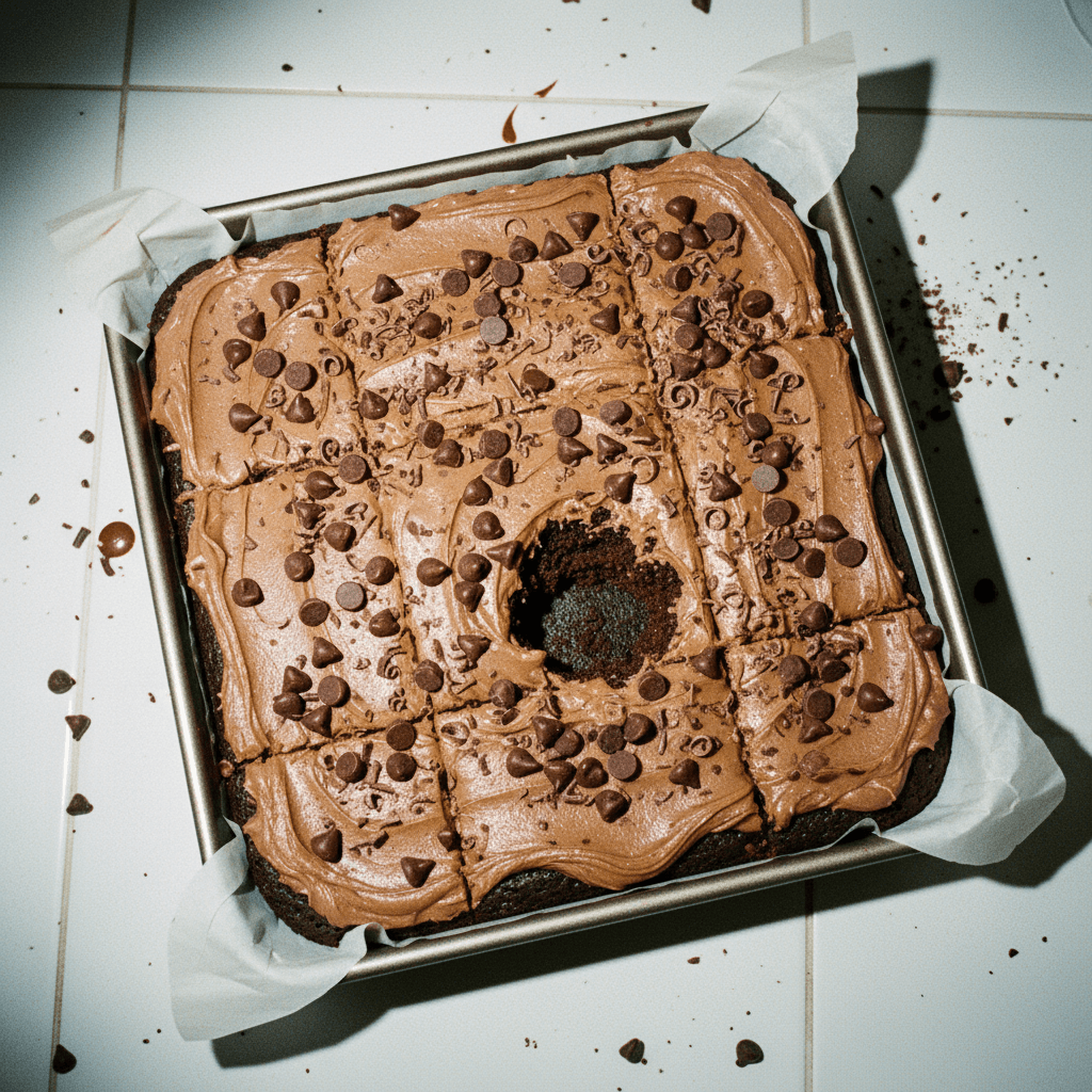 Double Chocolate Frosted Brownies