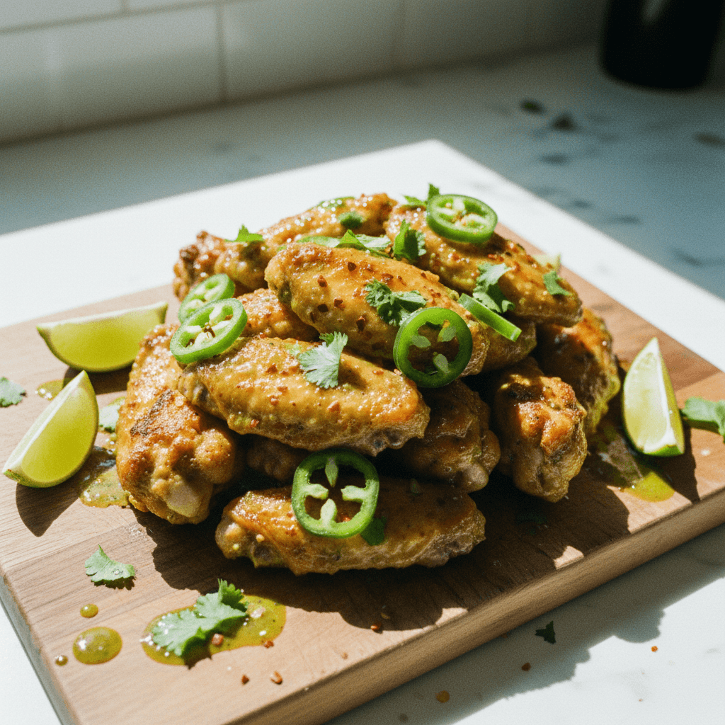 Jalapeño Lime Chicken Wings