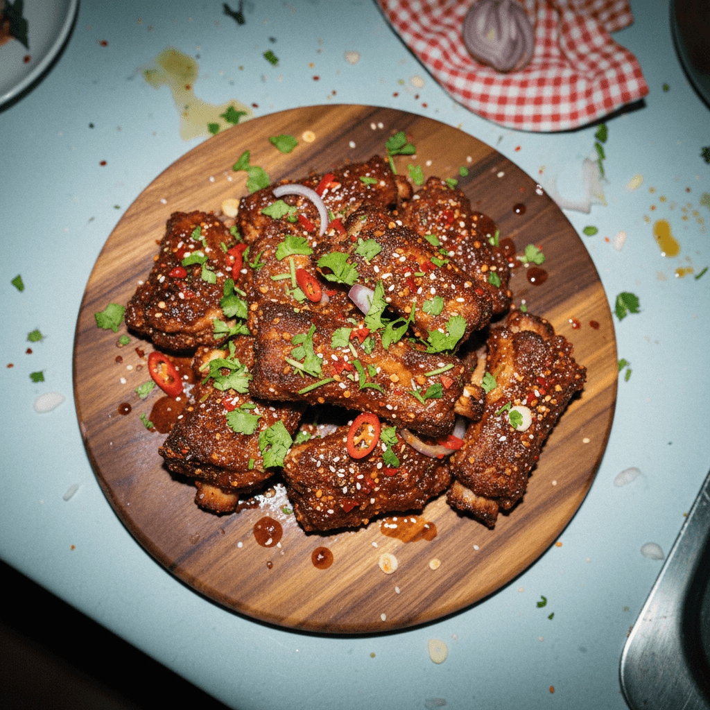 Air Fried Spicy Ribs