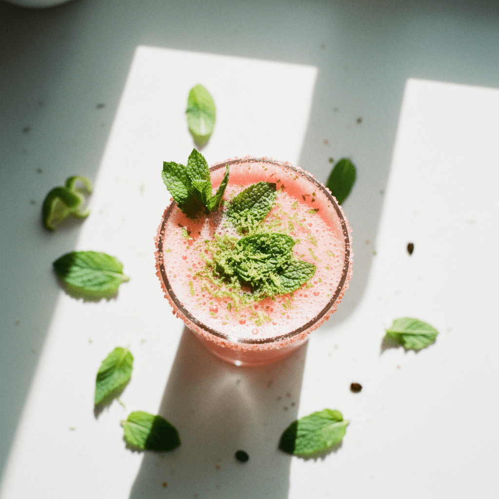 Watermelon Sparkler Mocktail