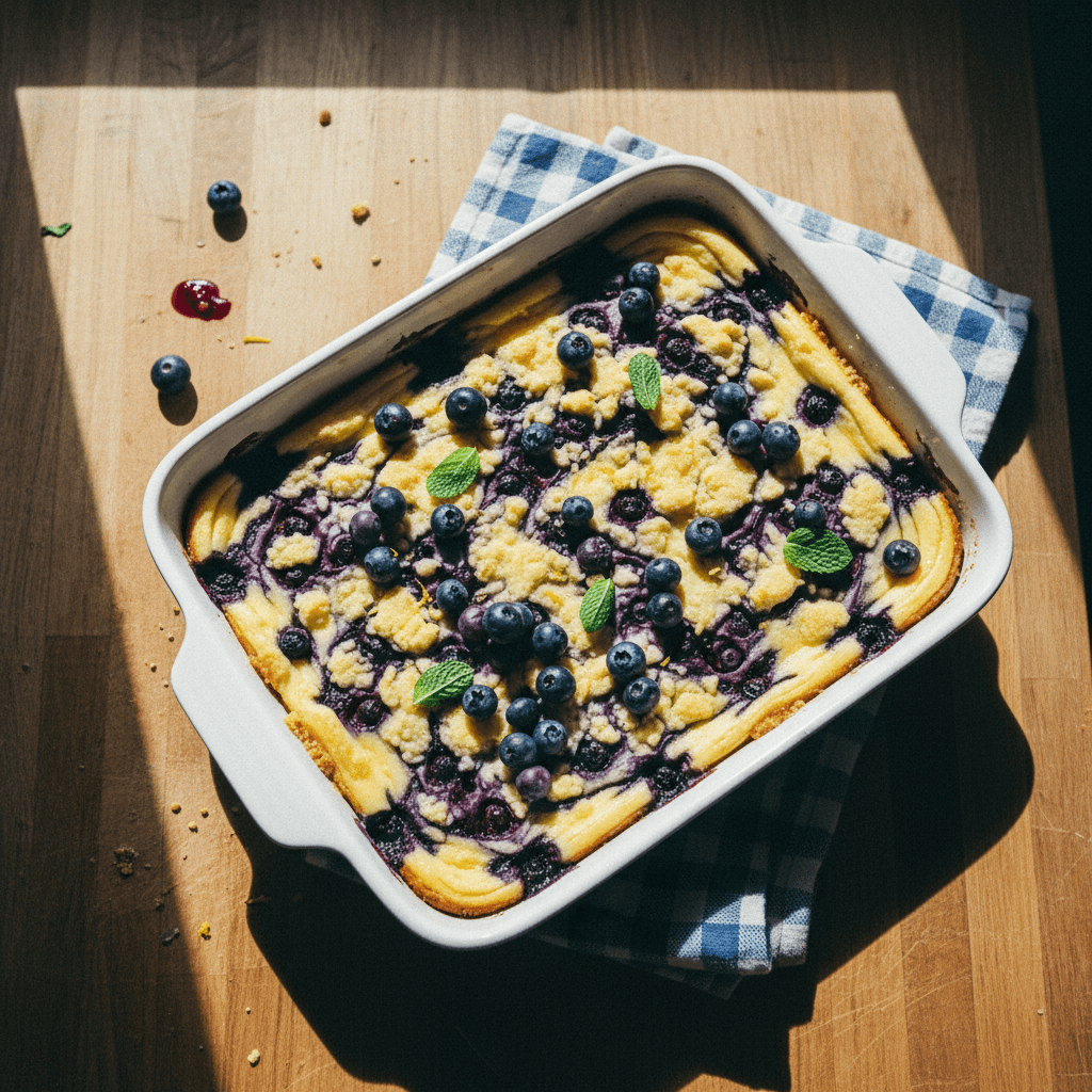 Gluten-Free Blueberry Cheesecake Bars