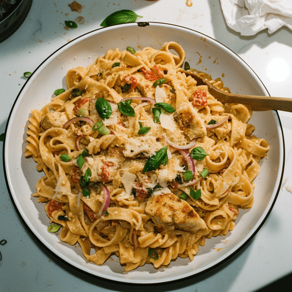 Creamy Tuscan Chicken Pasta