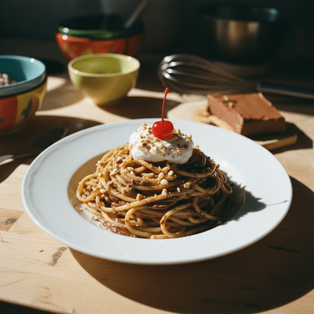 Chocolate Hazelnut Pasta