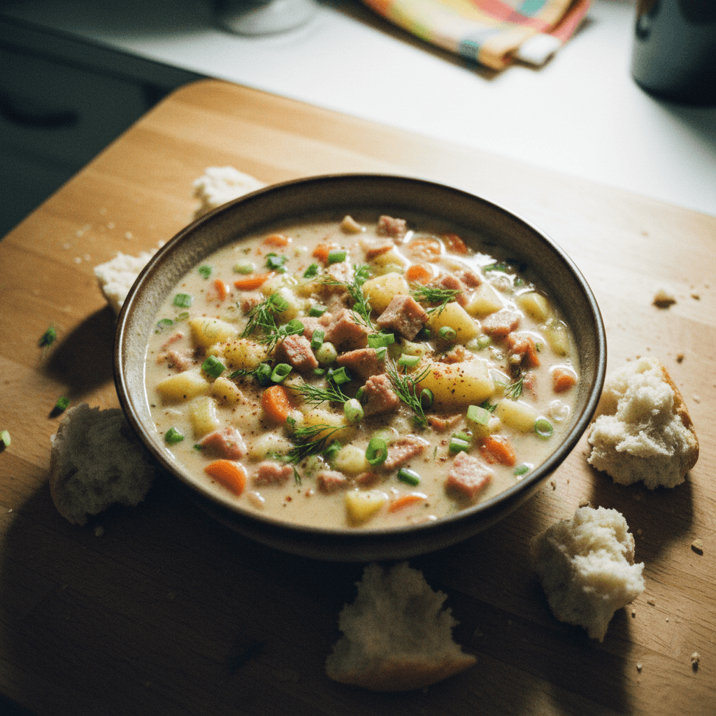 Creamy Ham and Potato Soup