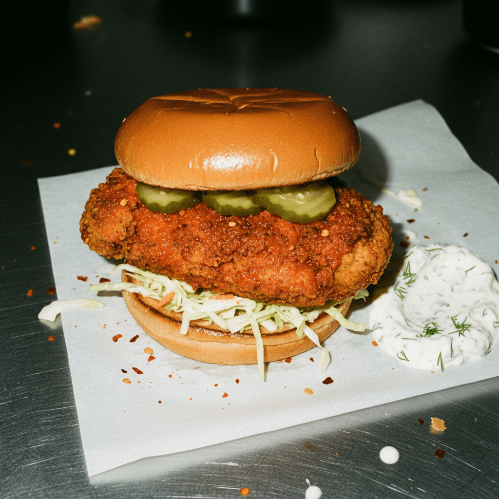 Nashville Style Hot Chicken Sandwich