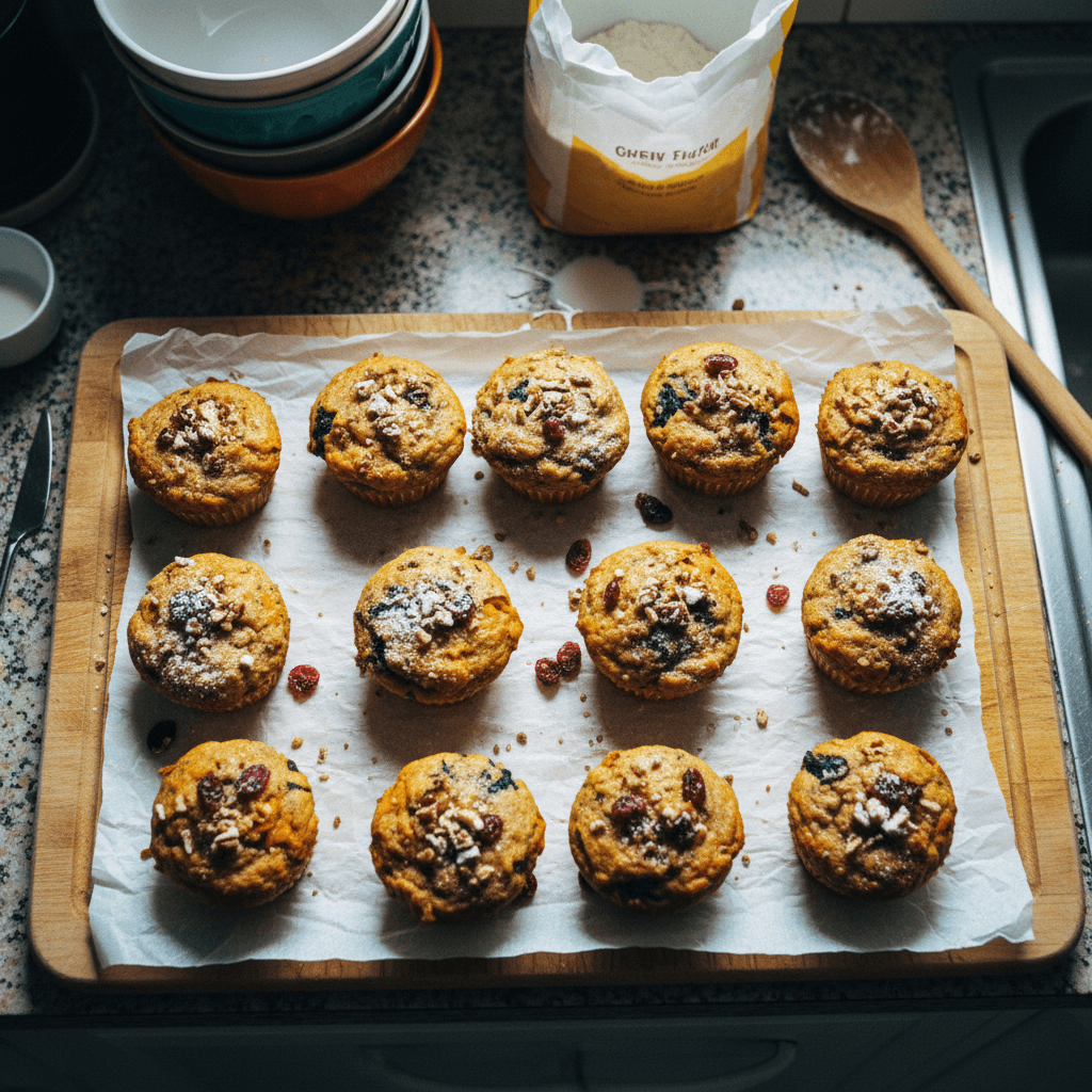 Sweet Potato Power Muffins