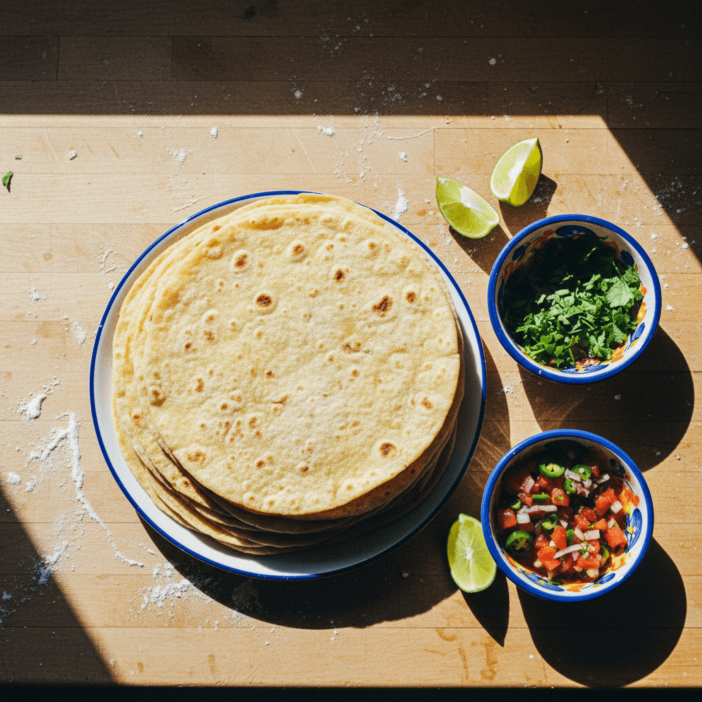 Homemade Flour Tortillas