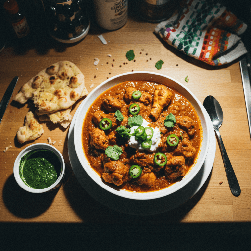 Portuguese-Style Chicken Vindaloo