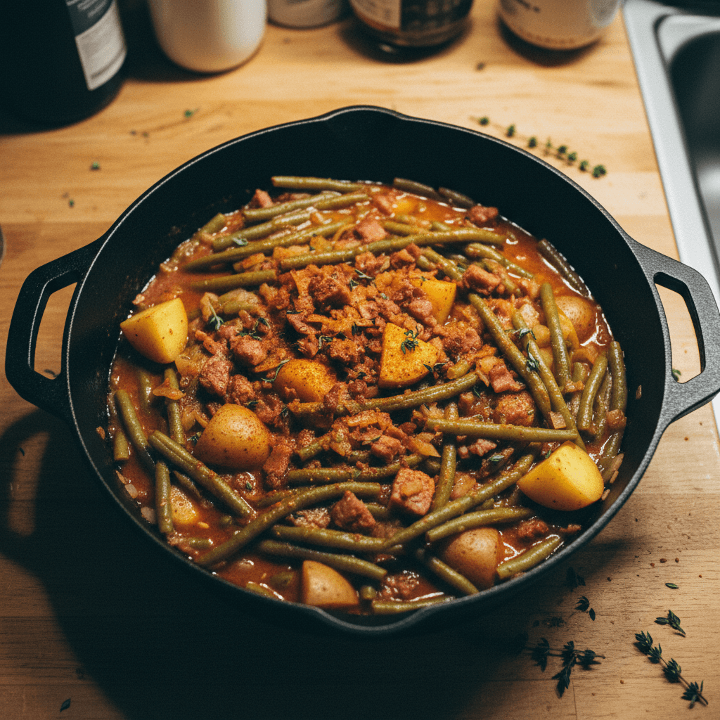 Smothered Green Beans