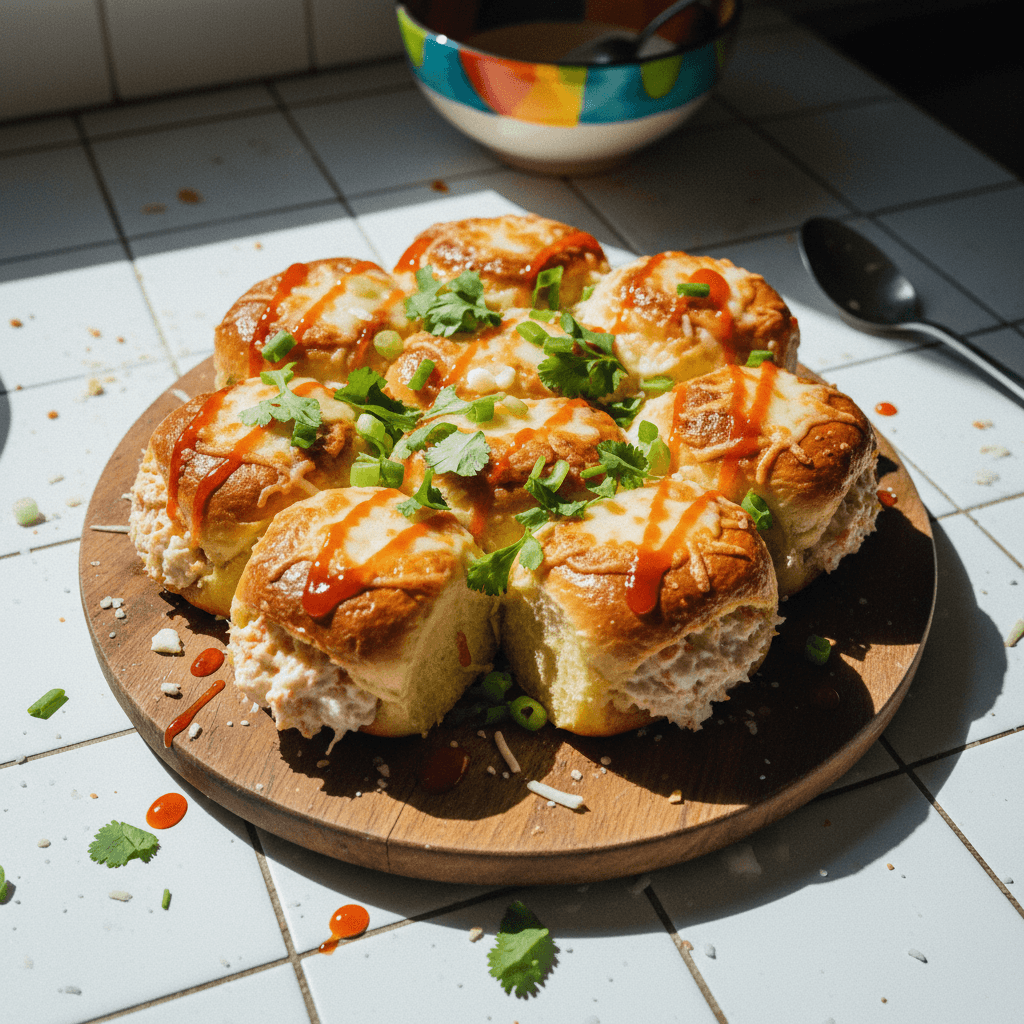 Crab Rangoon Stuffed King's Hawaiian Rolls