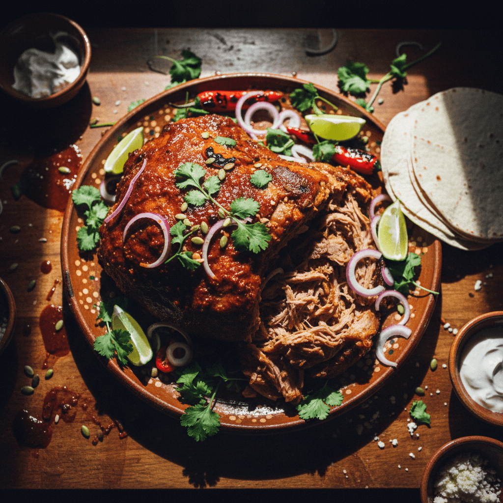 Mexican Adobo Pork Shoulder Roast