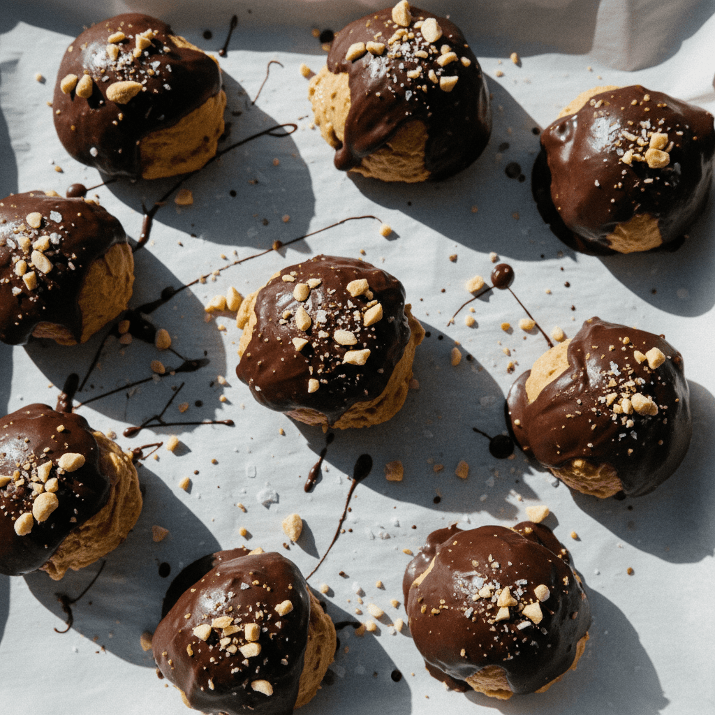 Chocolate Covered Peanut Butter Yogurt Treats