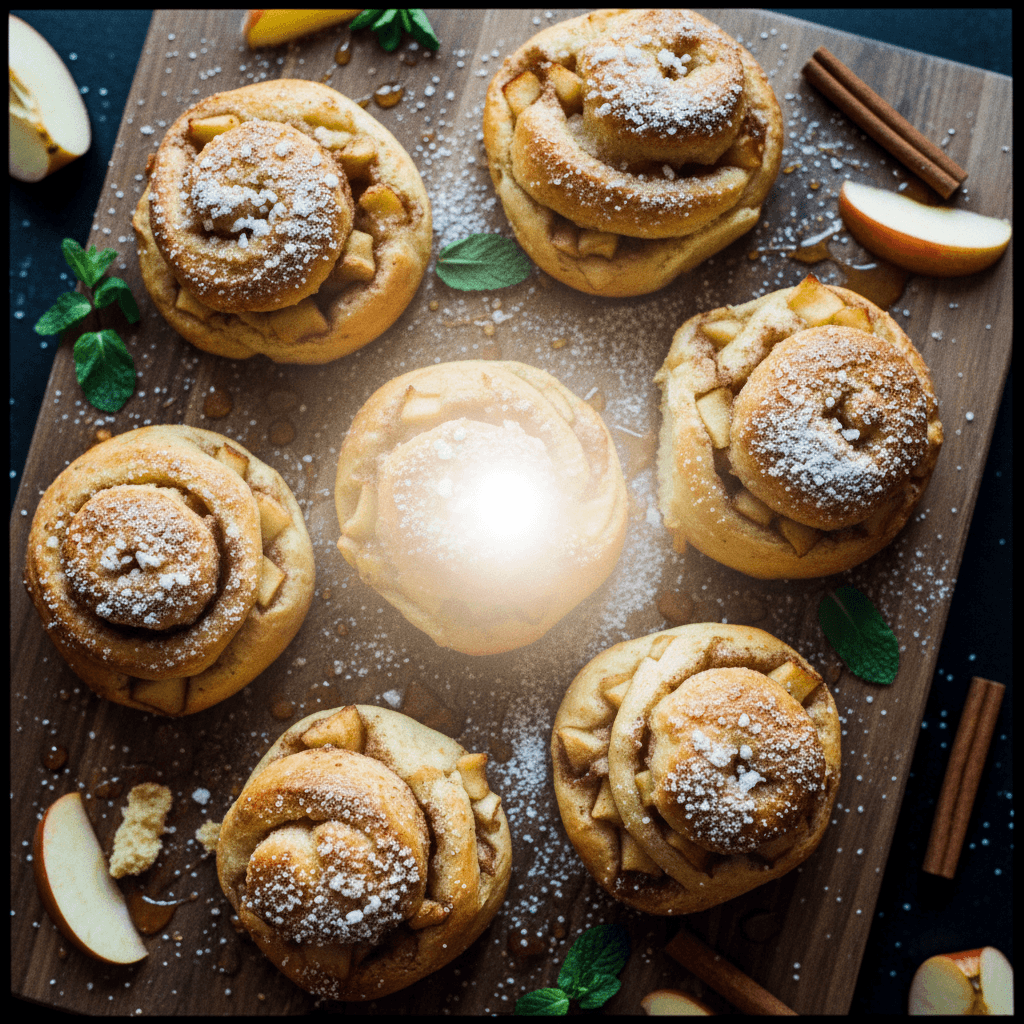 Gluten-Free Apple Brioche Buns