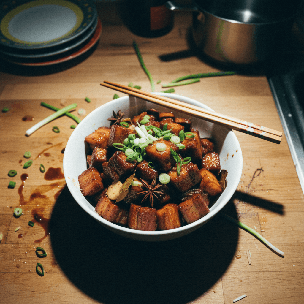 30-Minute Soy Sauce Pork Belly