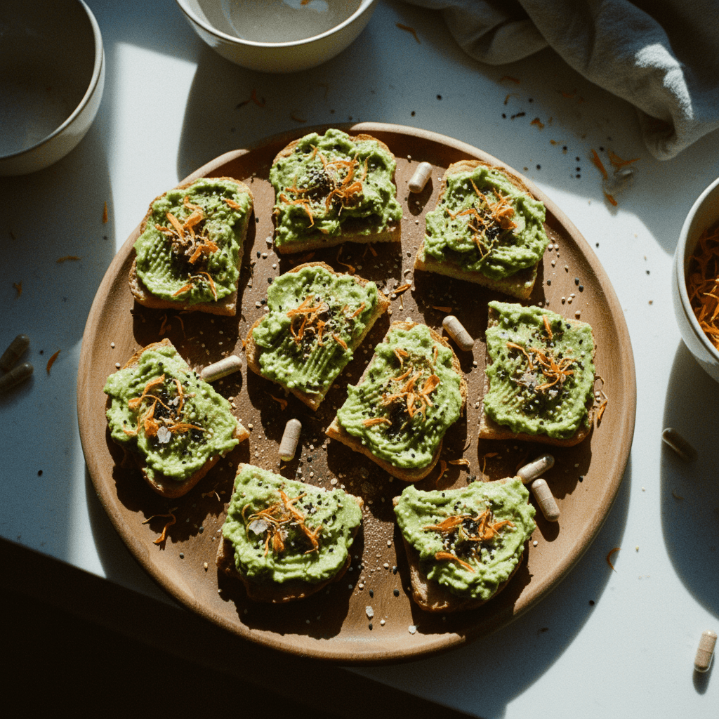 Erewhon Adaptogenic Avocado Toast Bites
