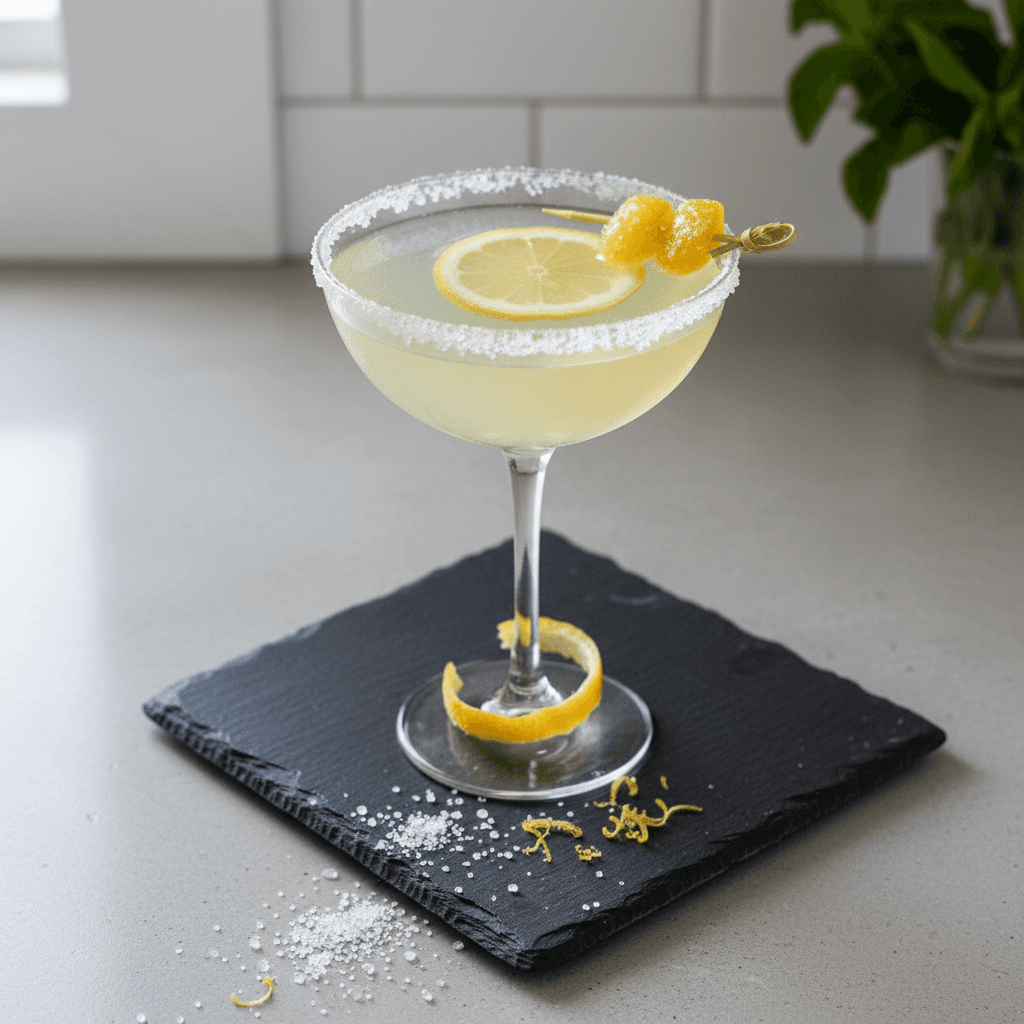 Classic Lemon Drop Martini