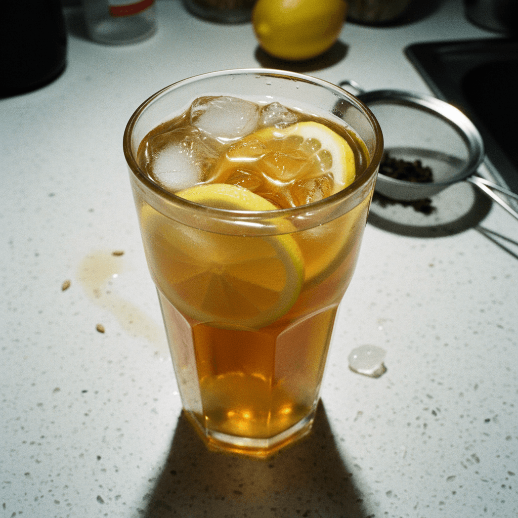 Chinese Iced Lemon Tea