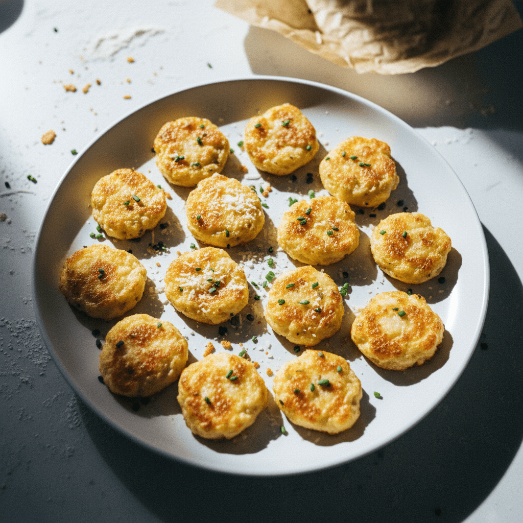 Parmesan & Egg White Bites