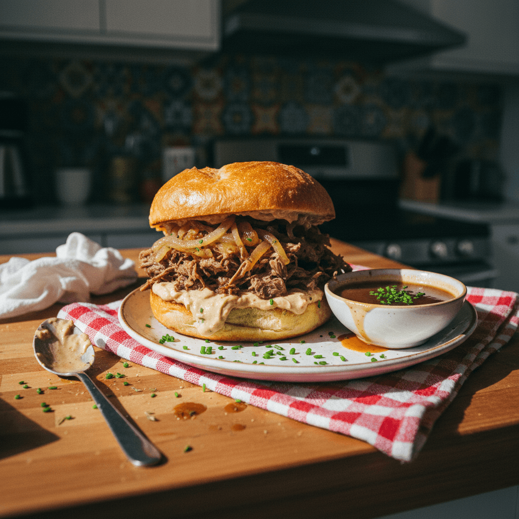 French Onion Dip Sandwich