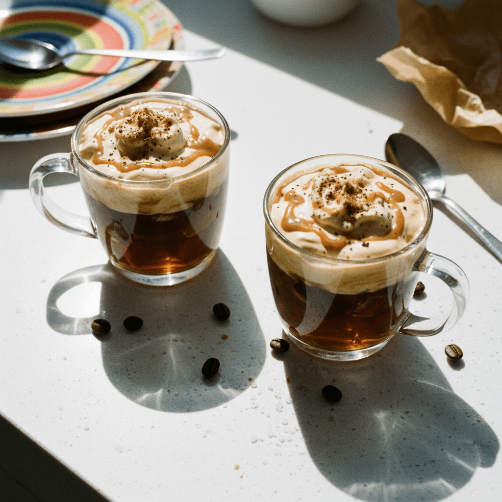 Jiggly Japanese Coffee Jelly