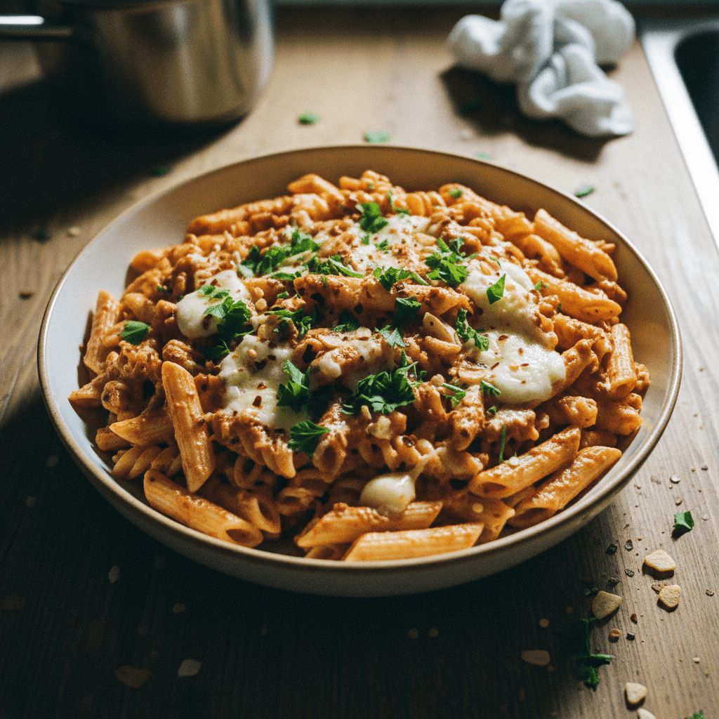 Spicy Garlic Pasta