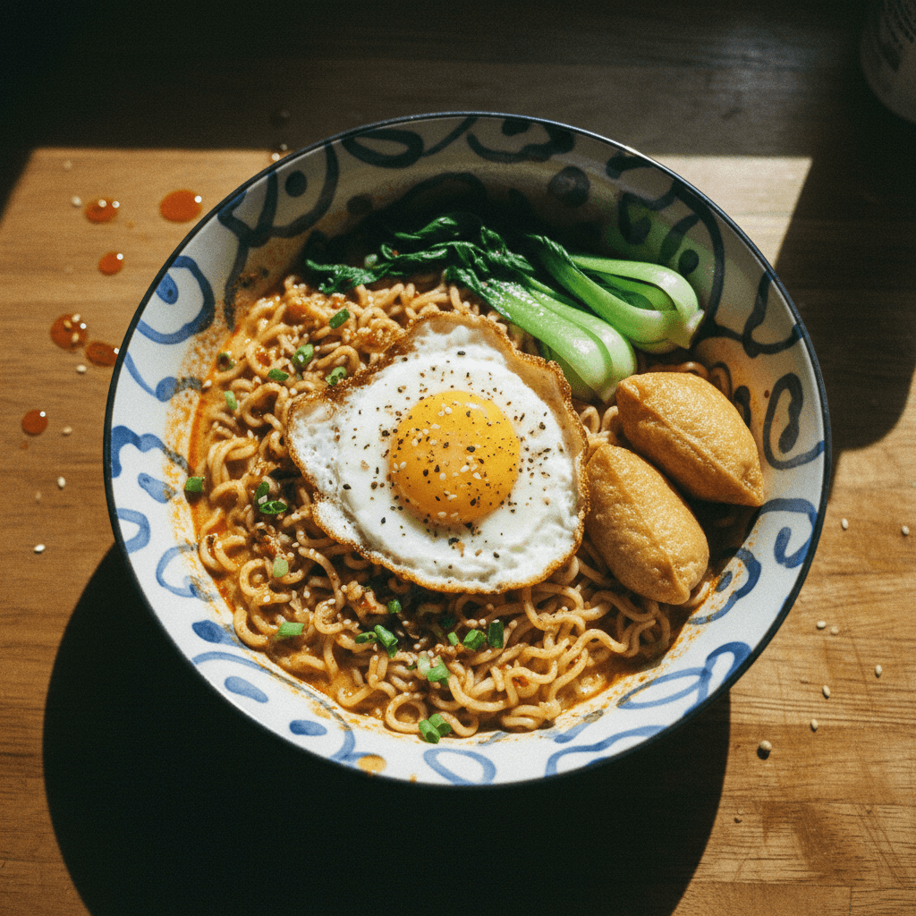 Creamy Chili Oil Ramen