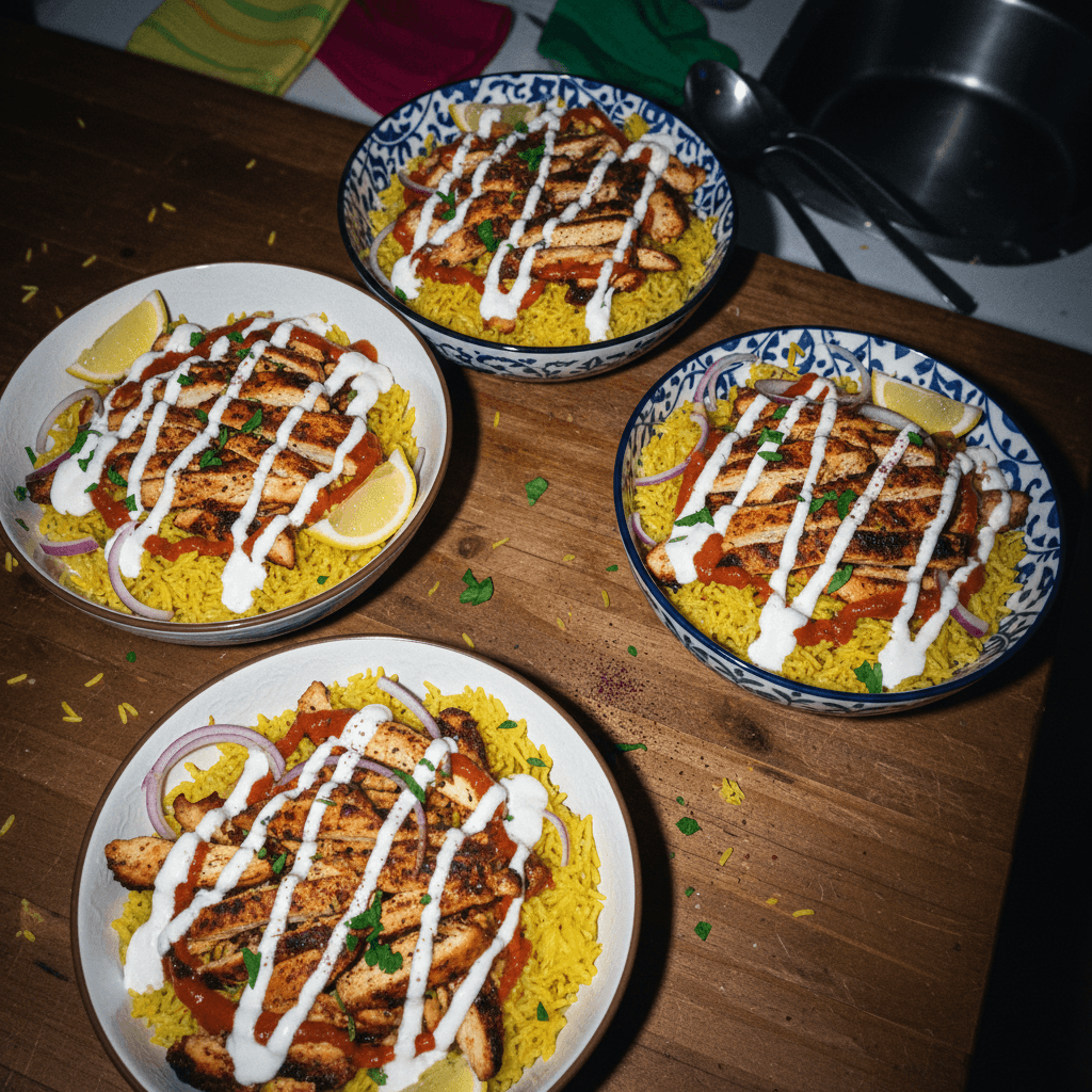 Chicken Shawarma Bowls