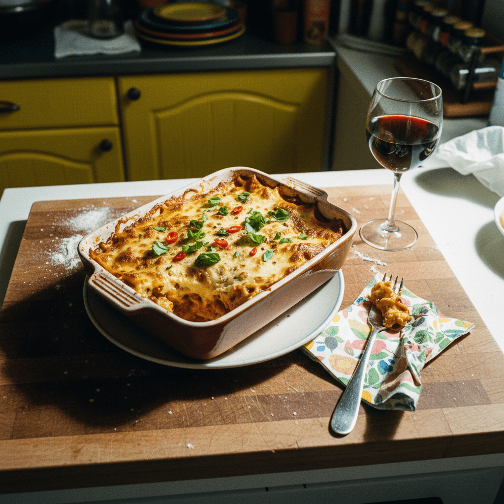 Creamy Tomato Pasta with Italian Sausage