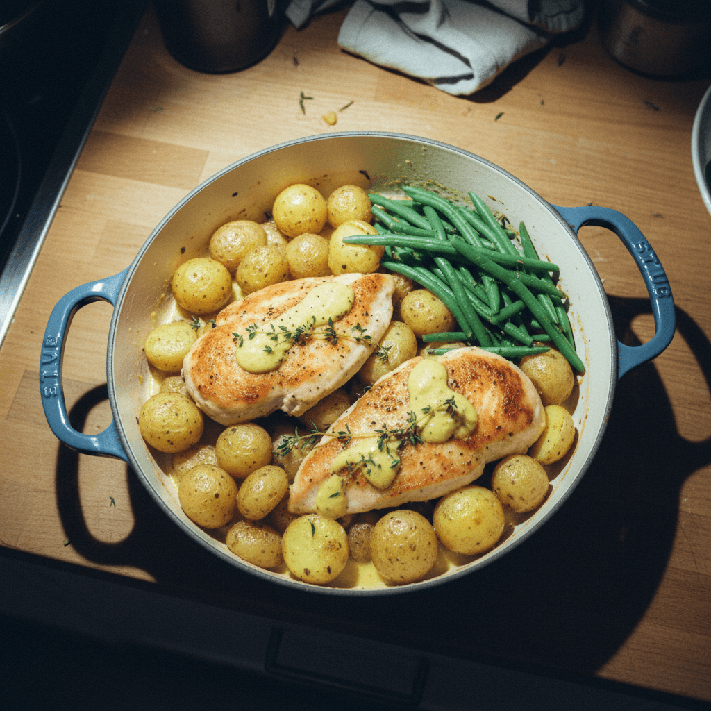 Poulet à la Moutarde