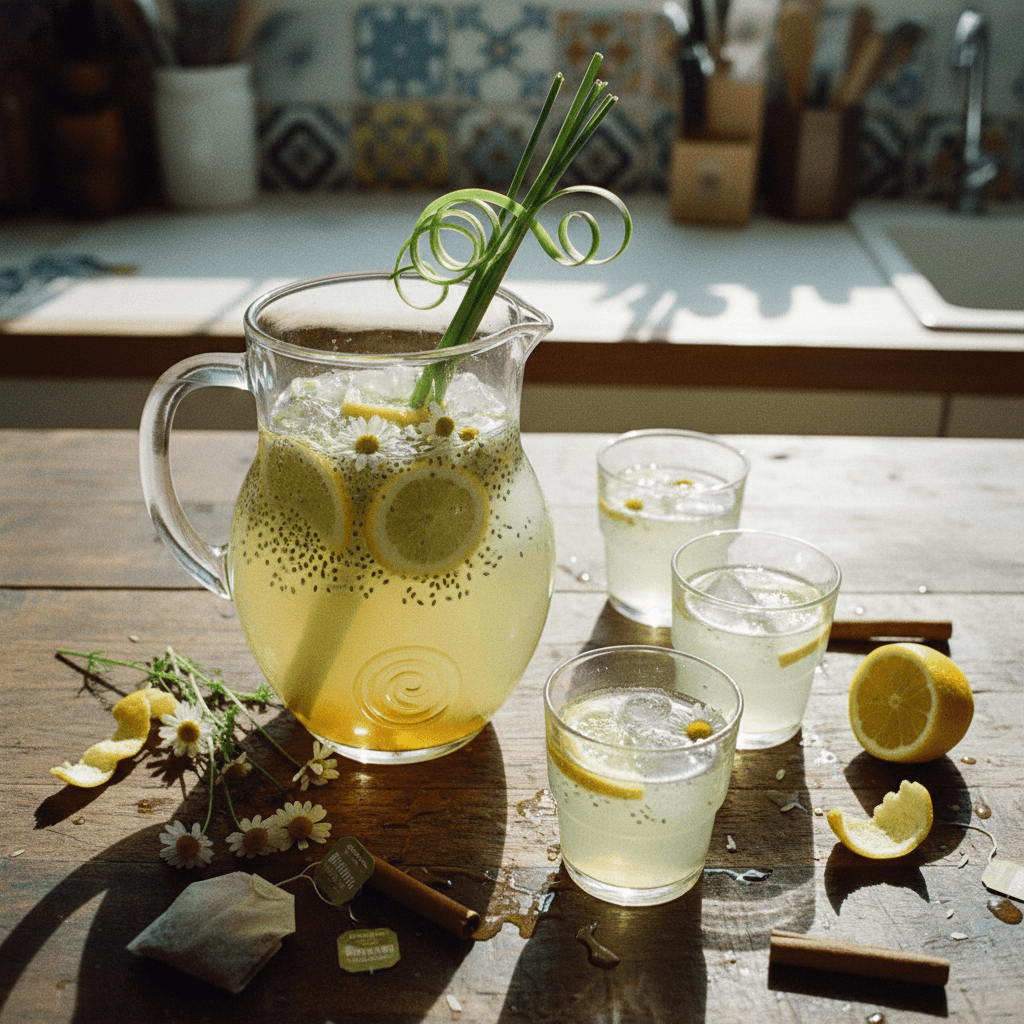 Manzanilla Limonada con Chia