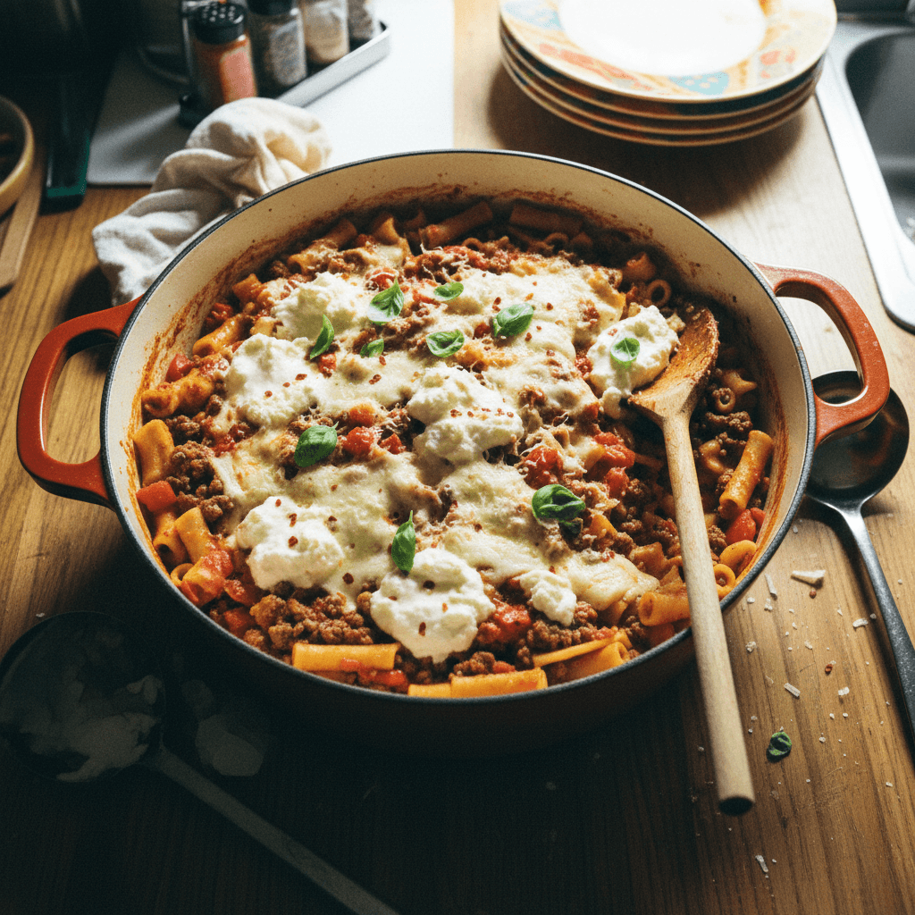 One Pot Lasagna