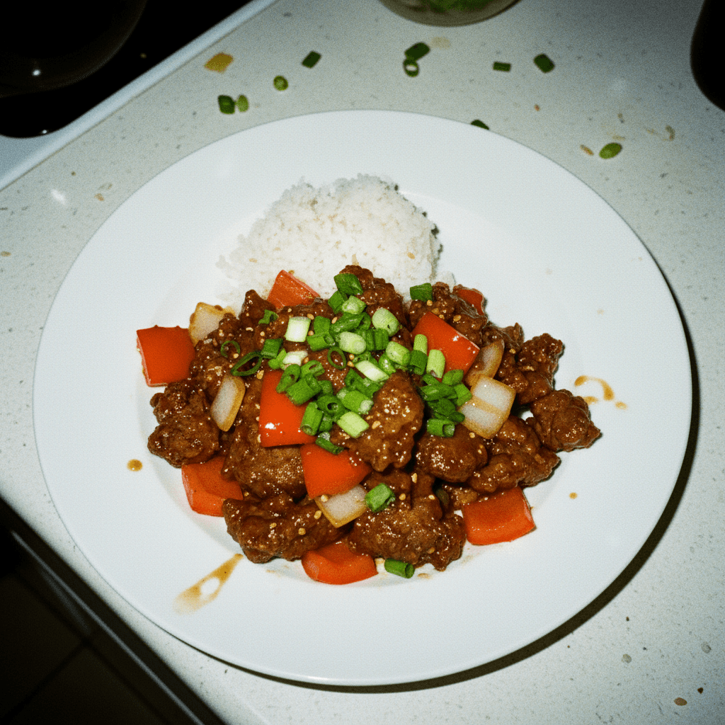Air Fried Crispy Beijing Beef