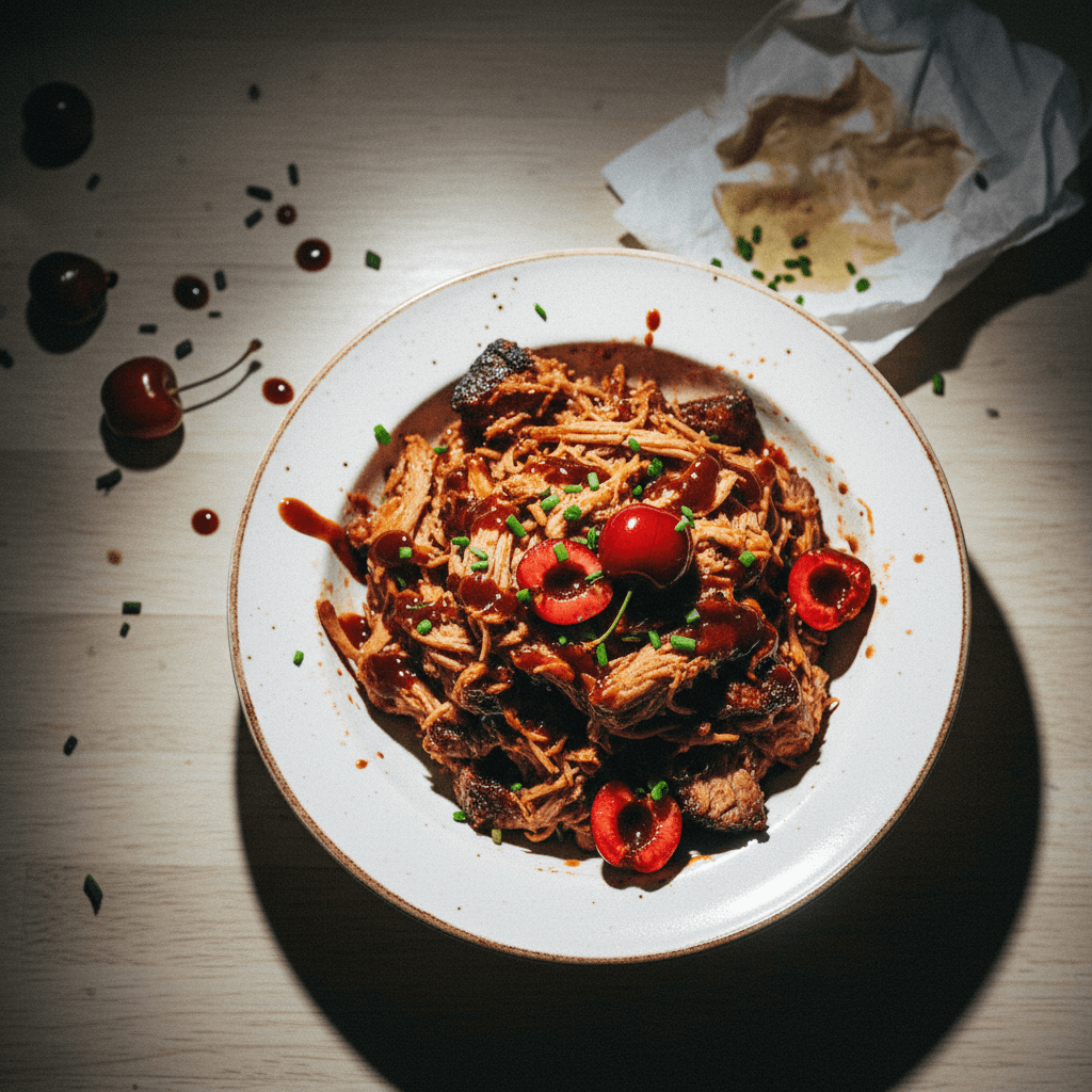 Cherry Dr Pepper Pulled Pork