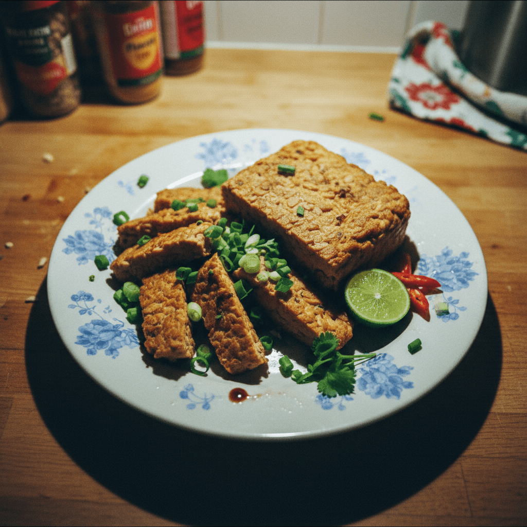 Homemade Tempeh