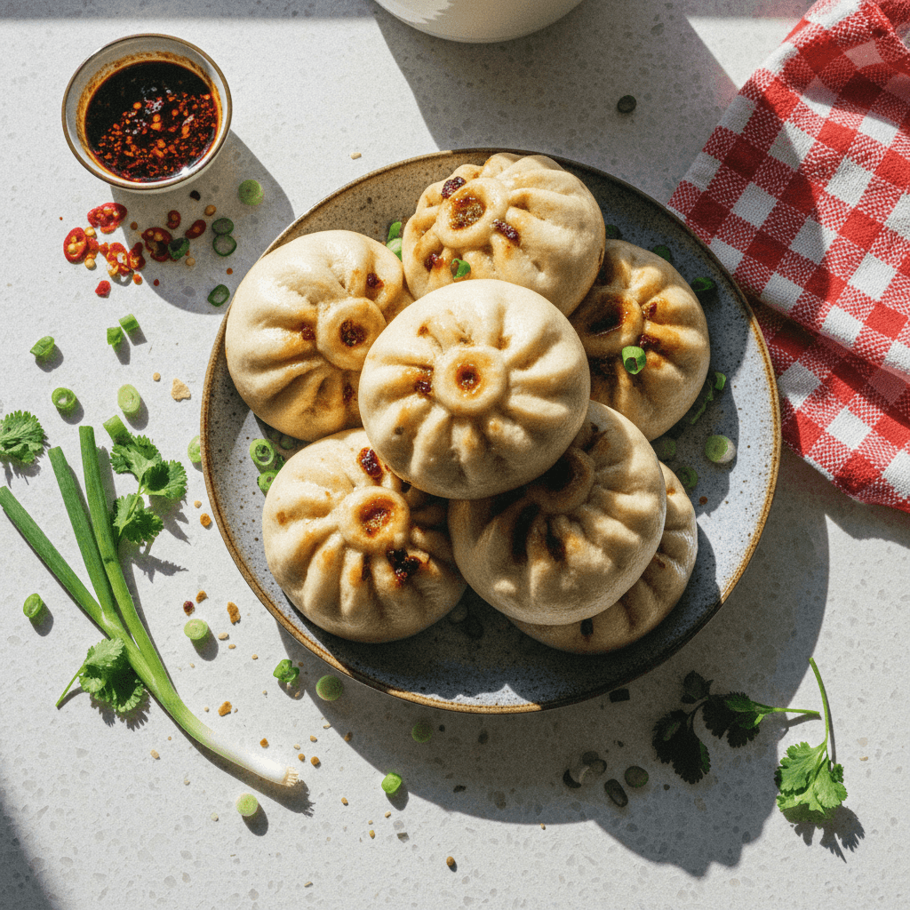 BBQ Pork Buns (Char Siu Bao)