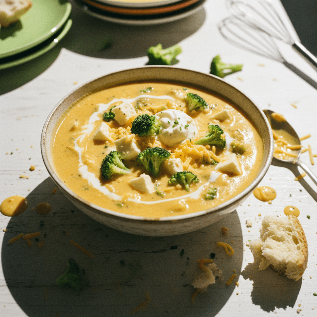 Creamy Broccoli Cheese Soup