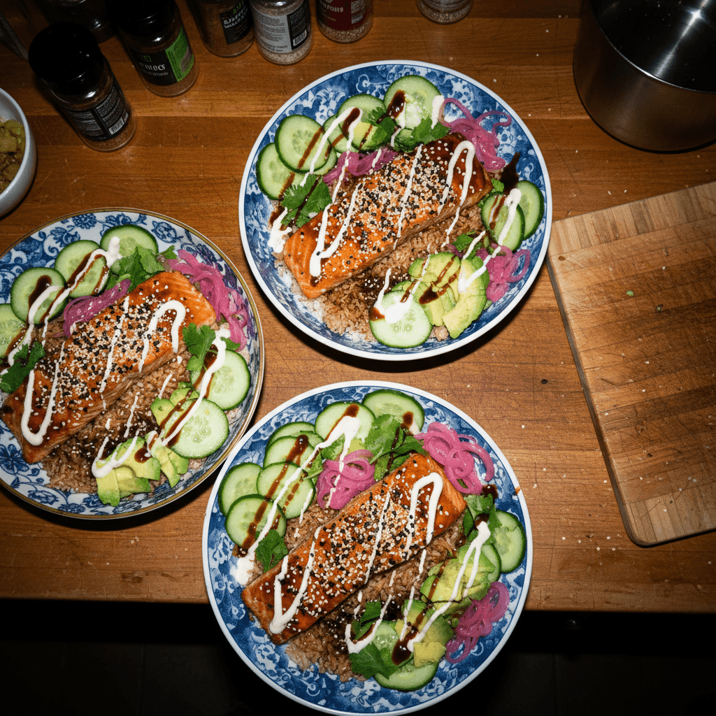 Salmon Bowls