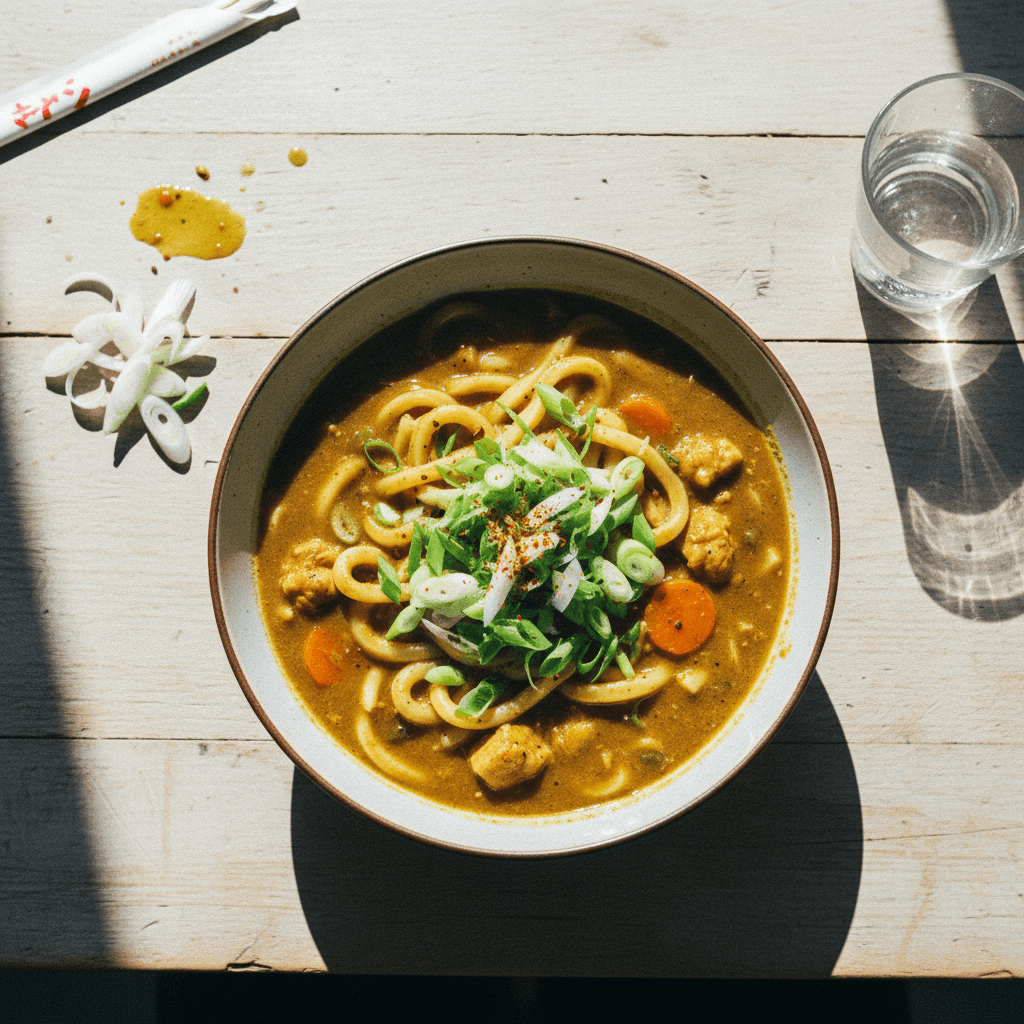 Japanese Curry Udon Noodle
