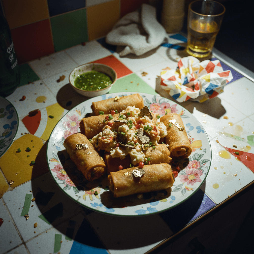 Gorengan Sultan (Rich People Spring Roll)