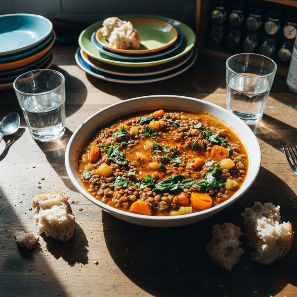 Hearty Lentil and Vegetable Stew