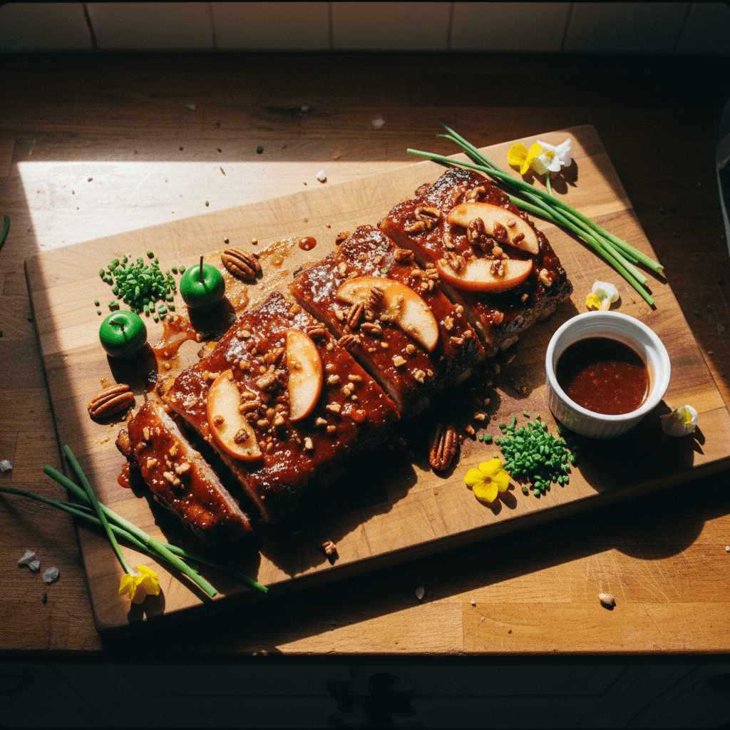 Candy Apple Spareribs
