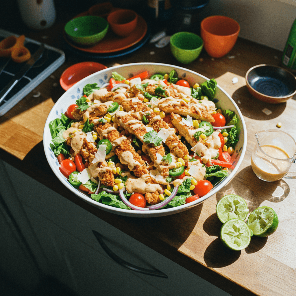 Bang Bang Spicy Chicken Salad
