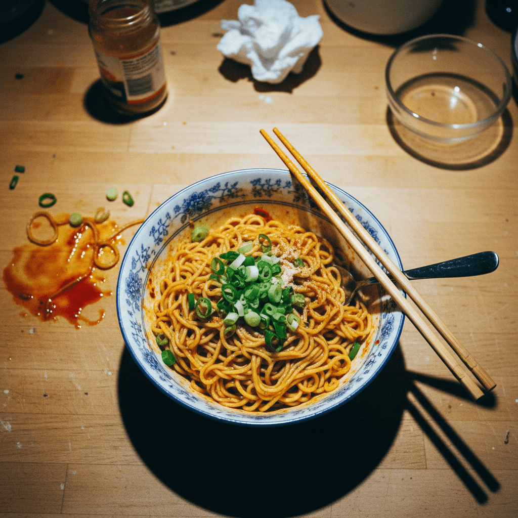 Spicy Din Tai Fung Noodles