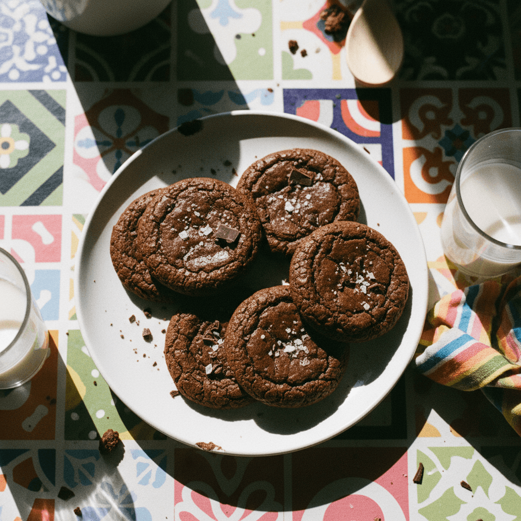 Classic 2-Egg Fudgy Brownie Cookies