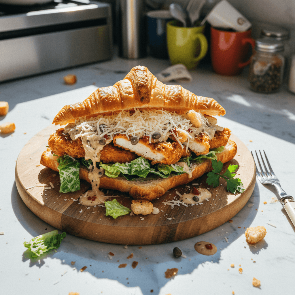 Croissant Chicken Caesar