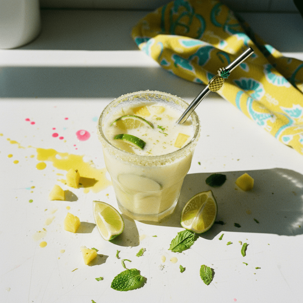Limonada Brasileña de Piña