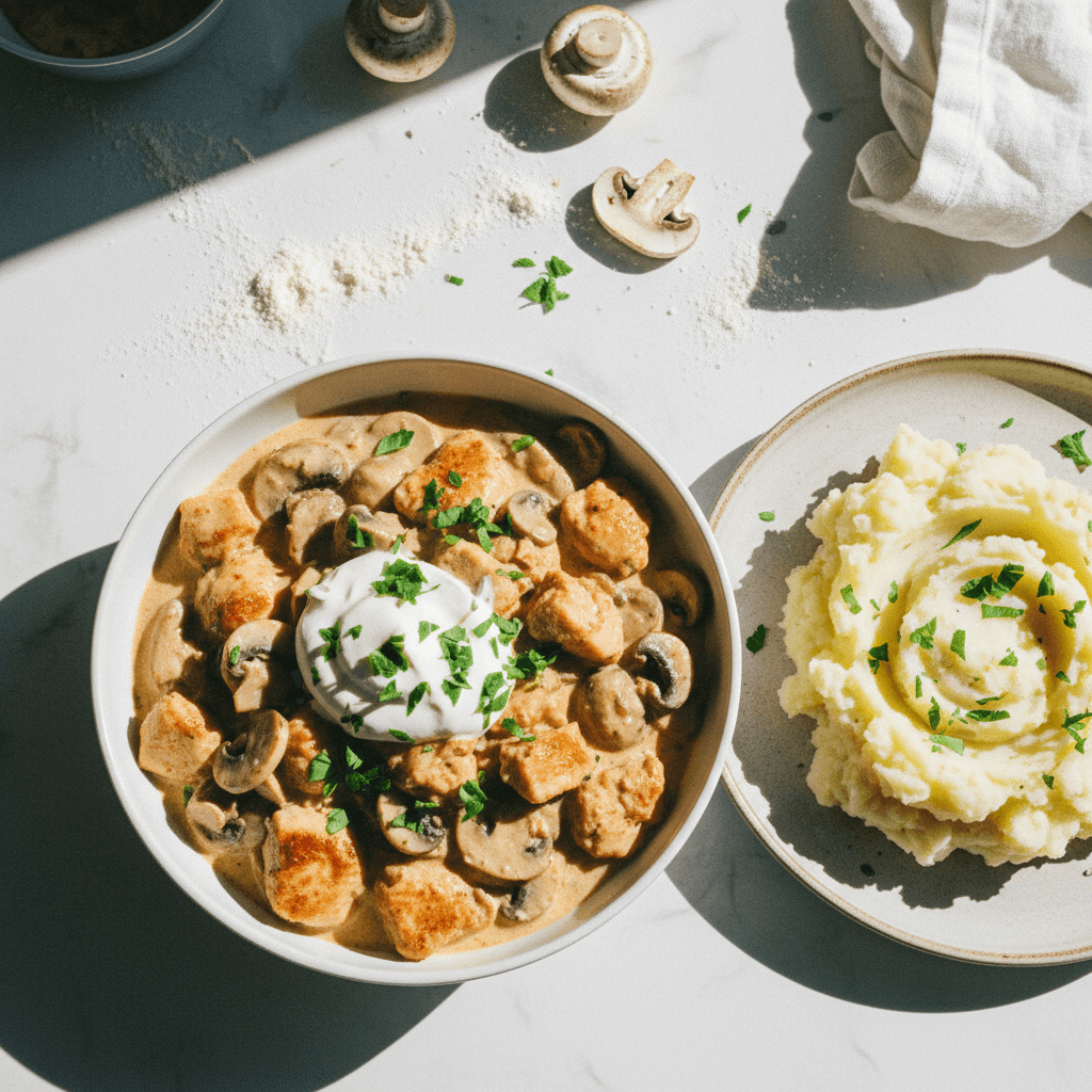Chicken Stroganoff